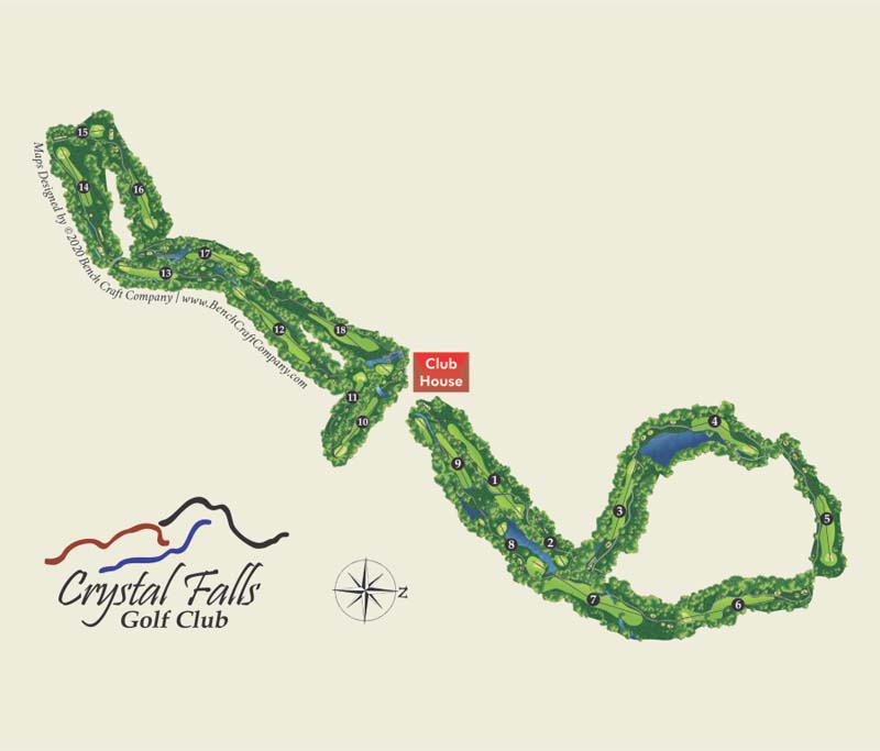 Course Details Crystal Falls Golf Club